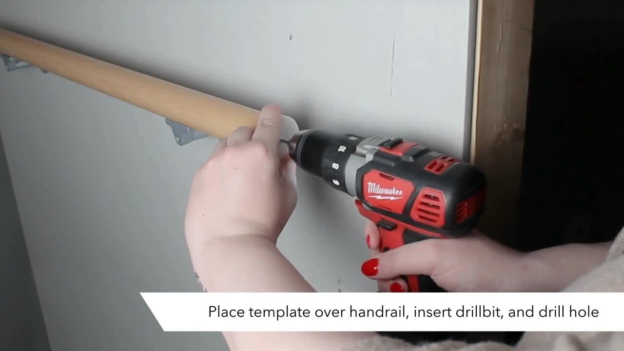 Dolle Prova PA21 Plastic End Cap Drilling Template