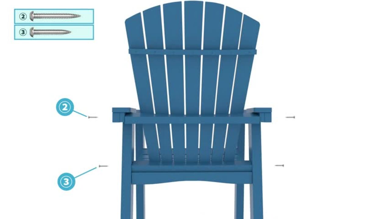 tall plastic outdoor chairs