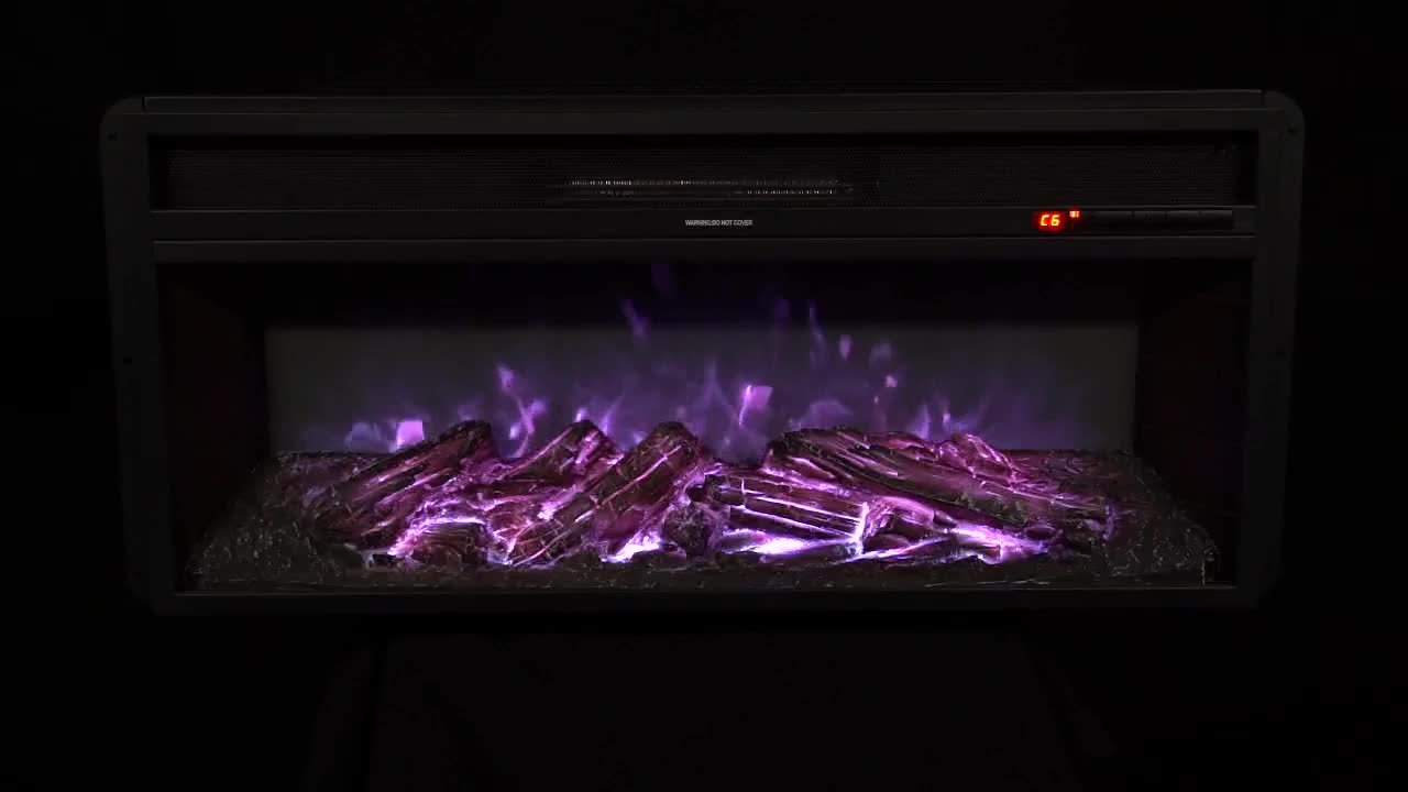 VEVOR 15.75 in. Freestanding Fireplaces, 1500W 5120BTU Fake