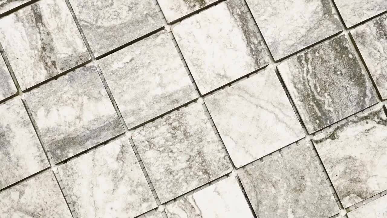MSI Brighton Grey 12 in. x 12 in. x 9mm Matte Porcelain Mosaic Tile (7.36 sq. ft./Case)