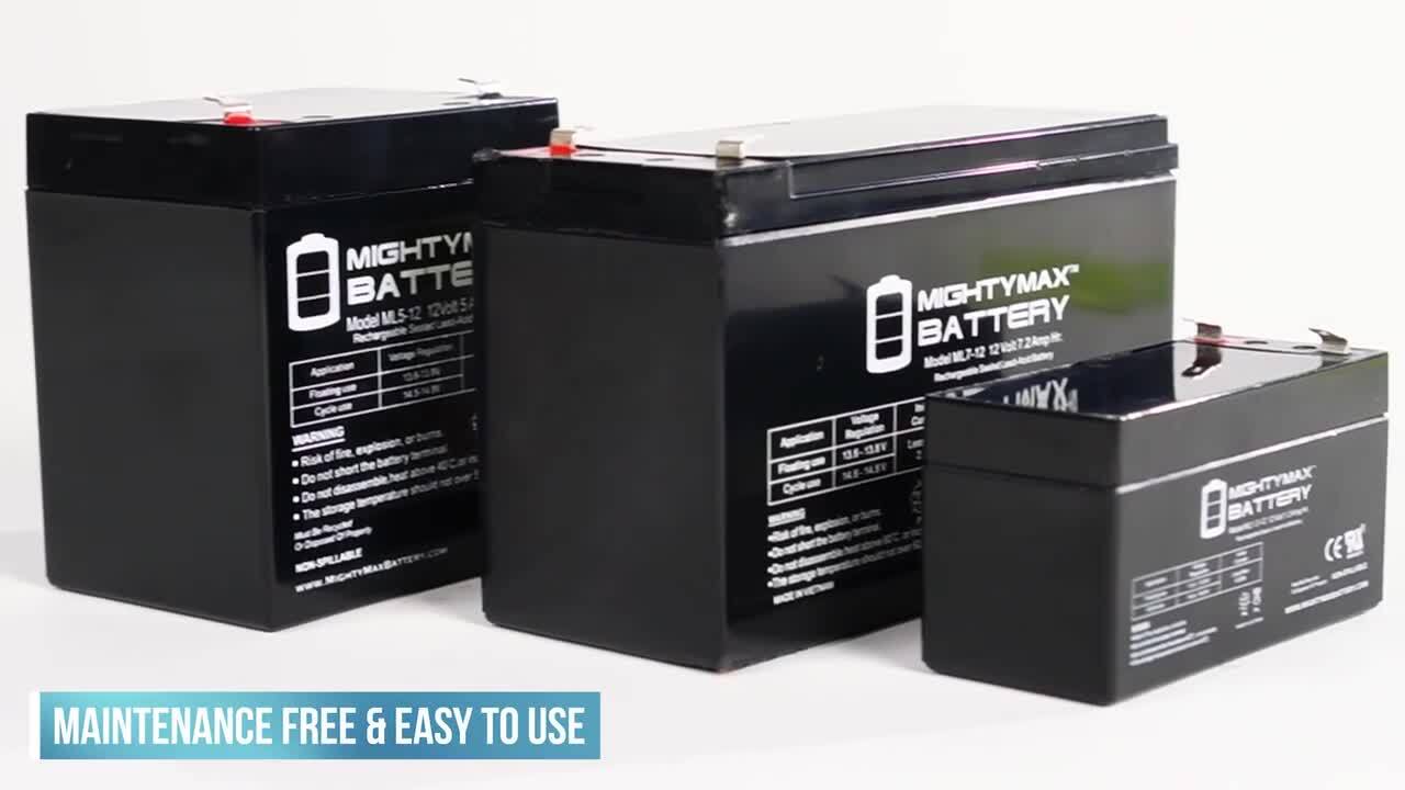 MIGHTY MAX BATTERY YTX9-BS GEL Replacement Battery for ETX9-BS