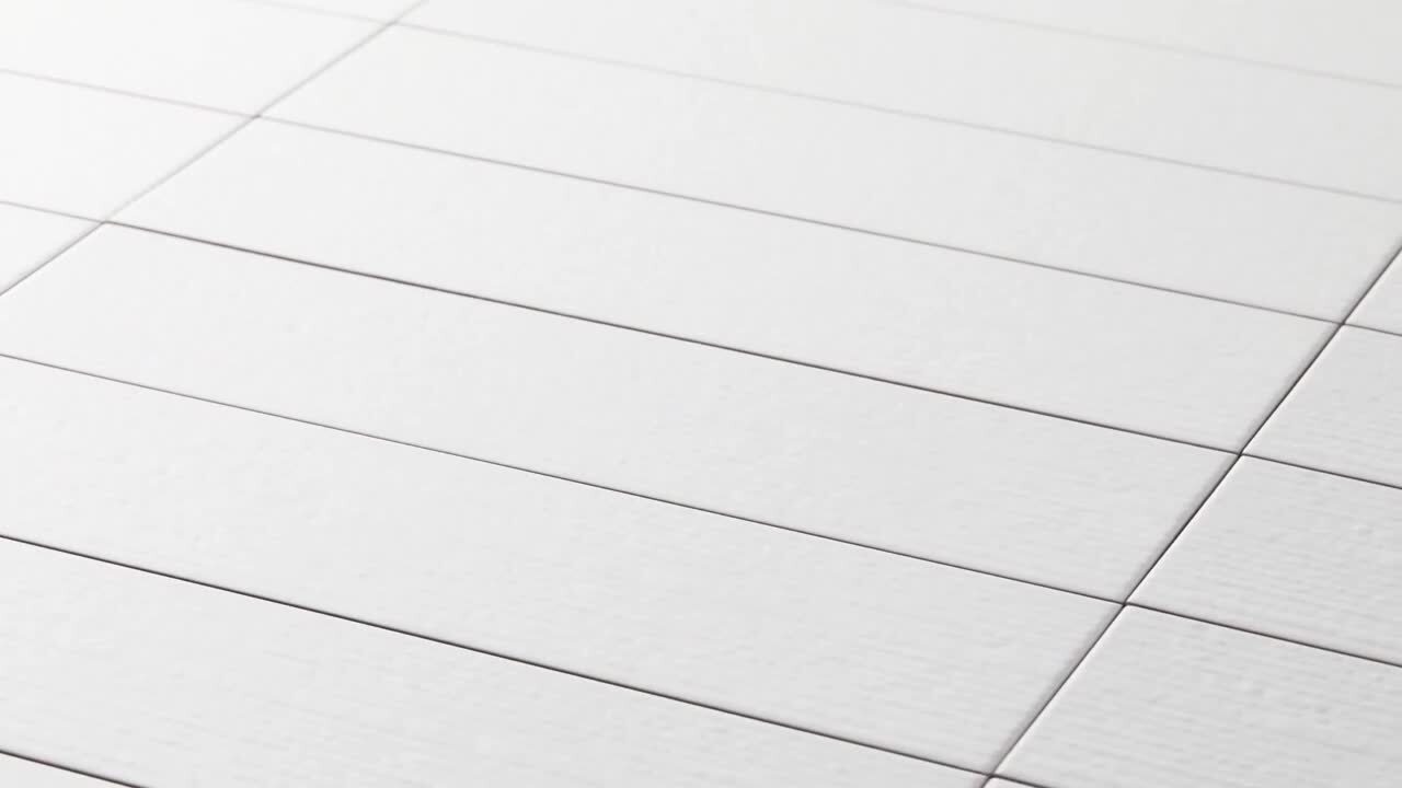 m*̈様 ホワイト フリースラグ ELIANE Zen White MA 4 in. x 16 in. Ceramic Wall Tile (14.64 sq. ft
