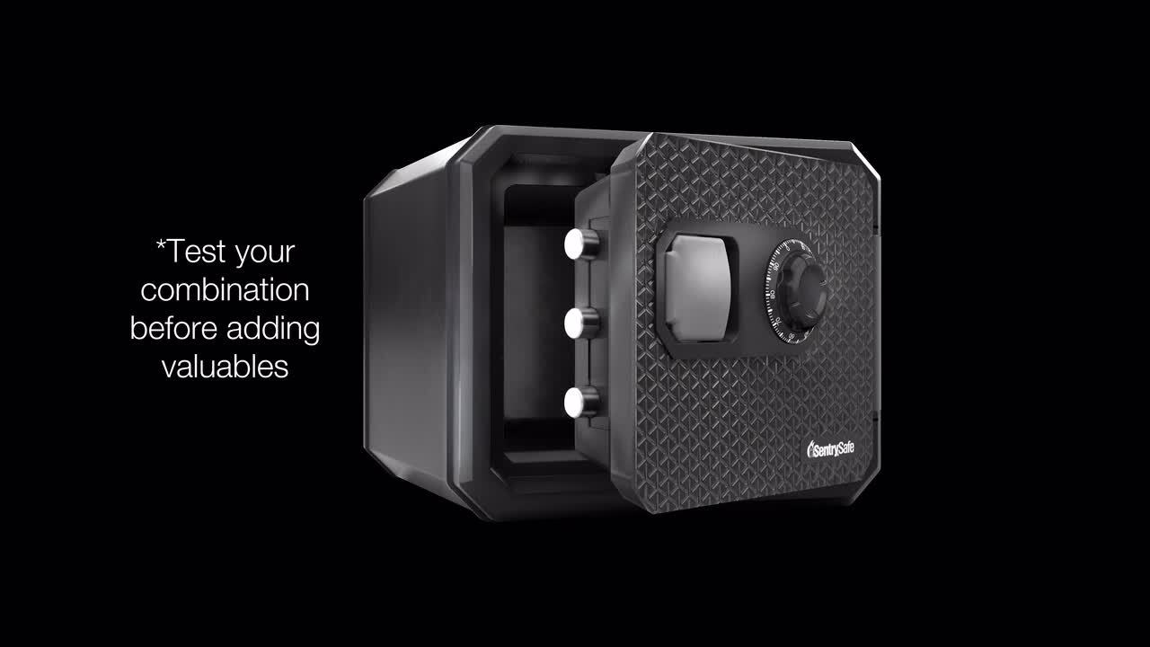 SentrySafe 0.81 cu. ft. Waterproof and Fireproof Safe for Home