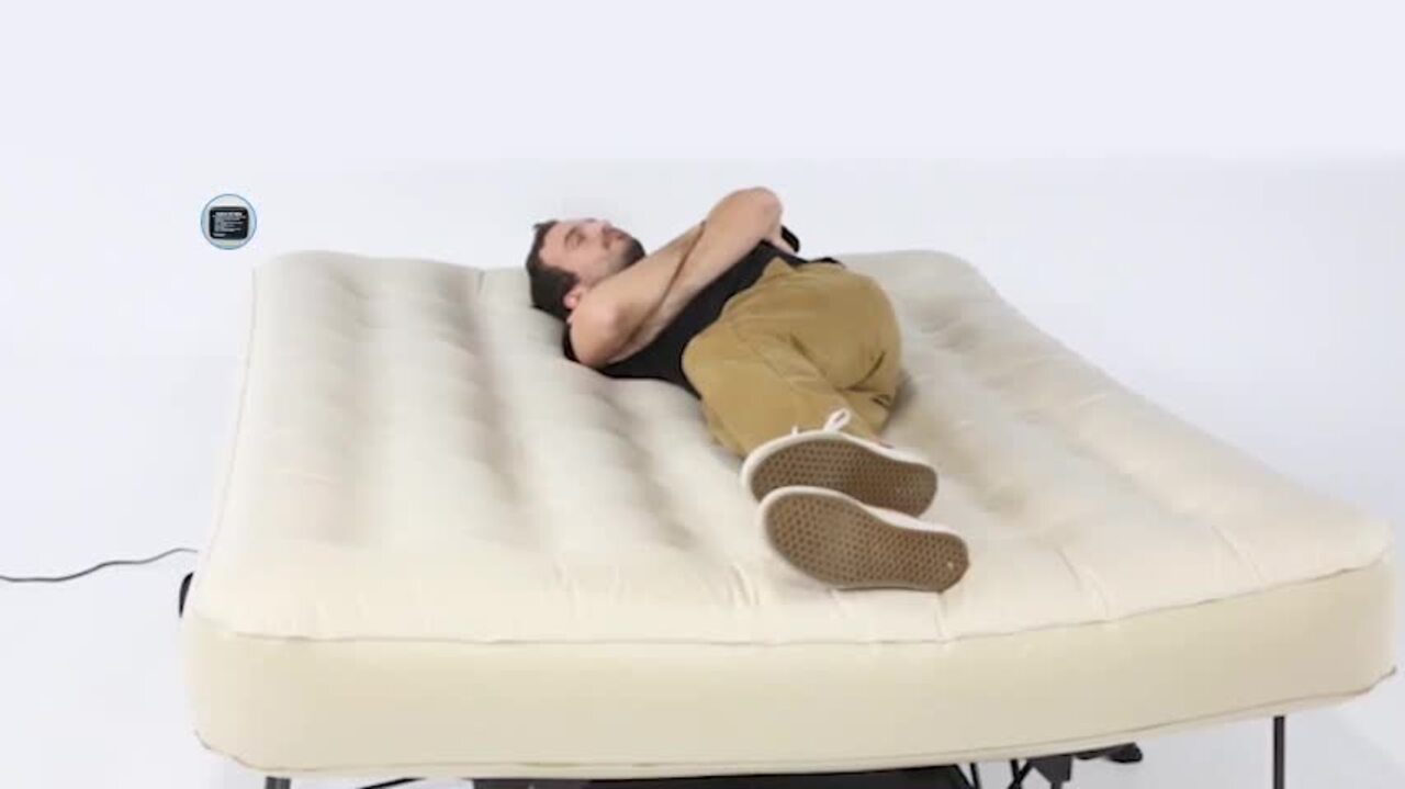 Ivation EZ-Bed 24 in. Full Size Air Mattress with Built in Pump