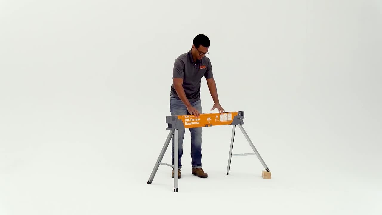 All Terrain Sawhorse, 750 Lb 