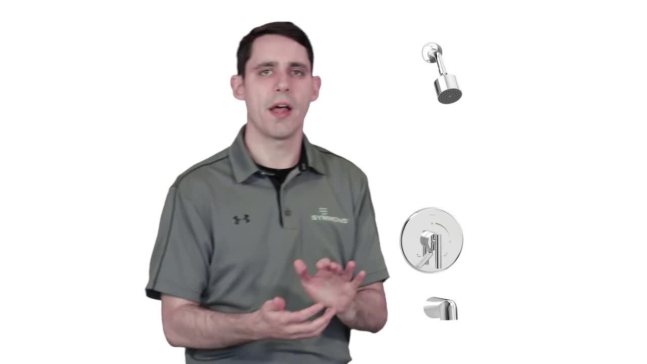 Symmons Temptrol Rapid Install Pressure-Balancing Shower Mixing