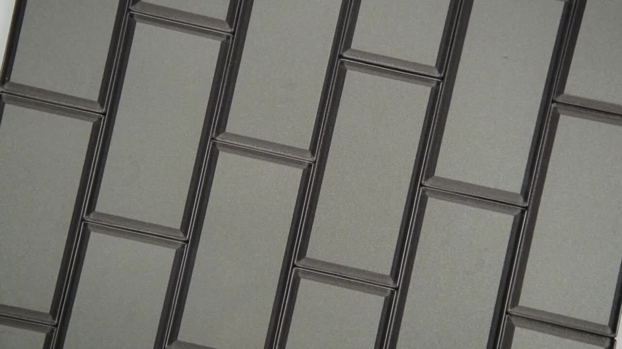 New MSI Crisson Bevel Subway Peel and Stick 12 in. x 12 in. x 4mm Textured Glass Mosaic Tile ( 1.000 sq. ft.) New MSI Crisson Bevel Subway Peel and Stick 12 in. x 12 in. x 4mm Textured Glass Mosaic Tile ( 1.000 sq. ft.)