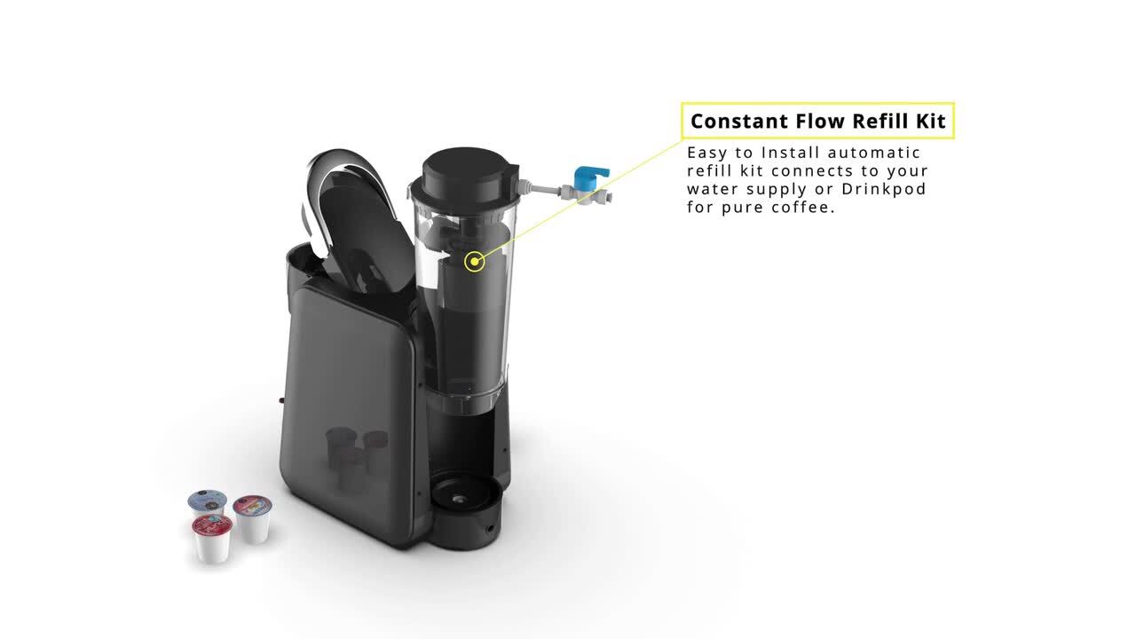 k cup direct water line
