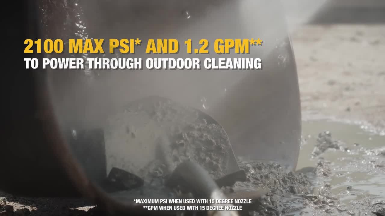 Reviews for DEWALT 2100 PSI 1.2 GPM Cold Water Electric Pressure Washer