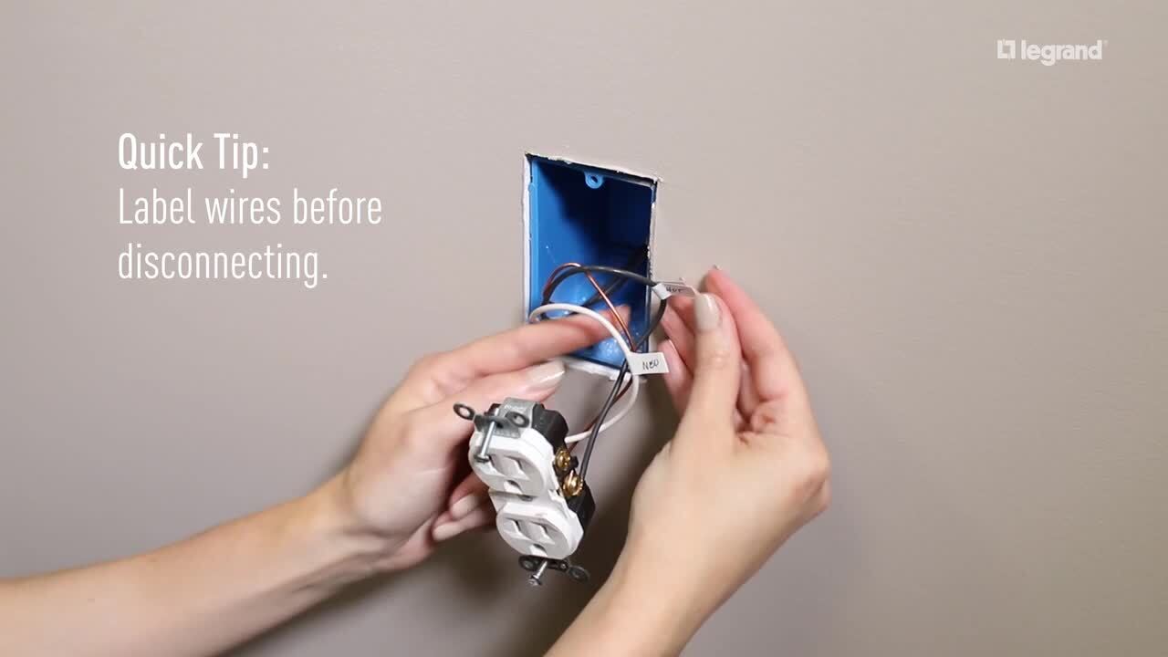 Legrand radiant 15 Amp 125-Volt Decorator Duplex Outlet with 6.0