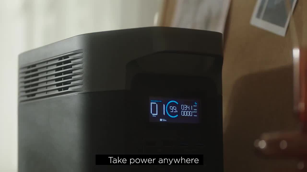 EcoFlow DELTA Max (2000) Portable Power Station — Emergency Zone