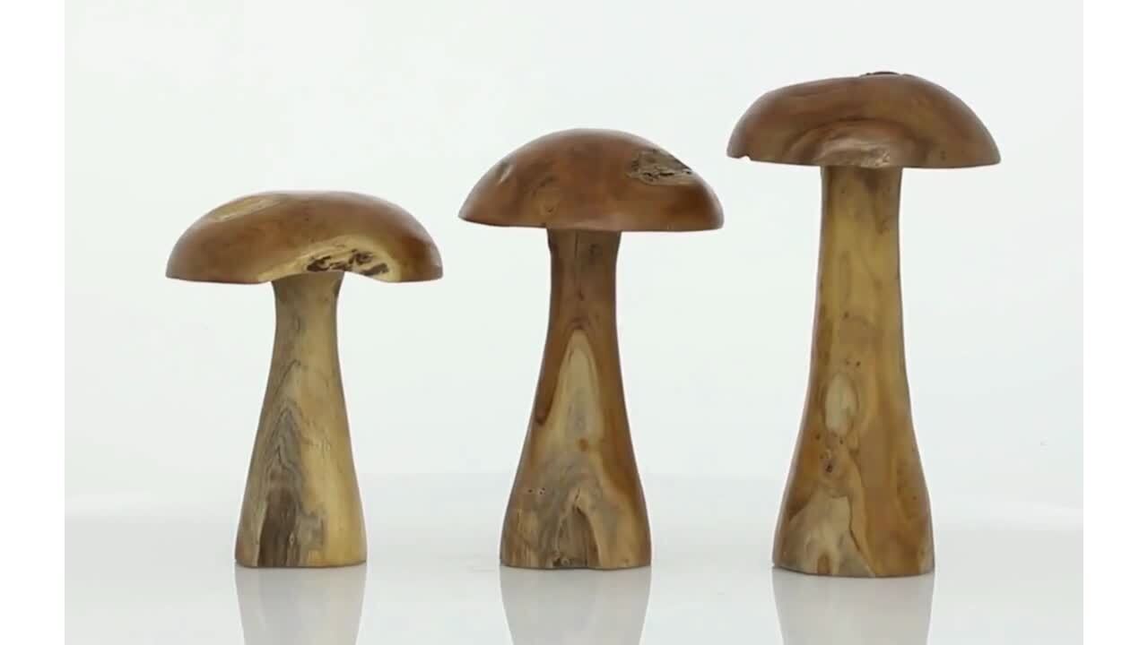 Polystone decorative fake mushrooms decor – Window Display Props