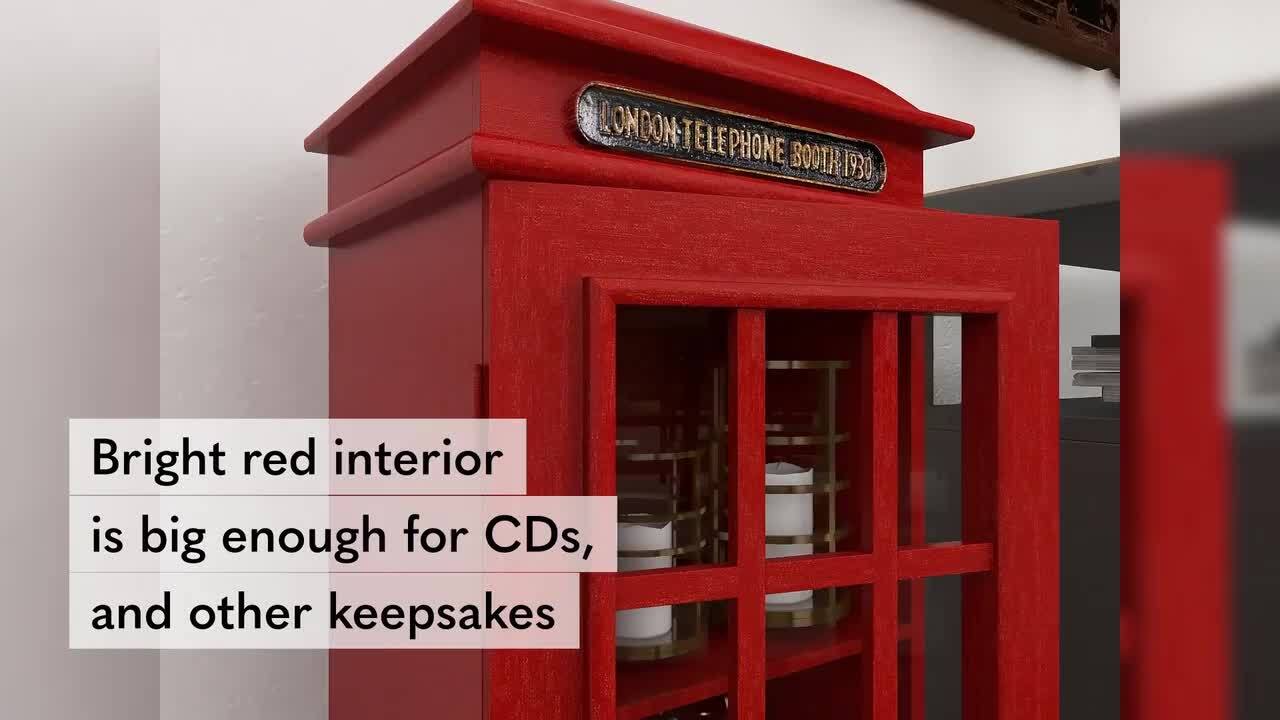 Reviews for Litton Lane 2 Shelf Wood Stationary Red London
