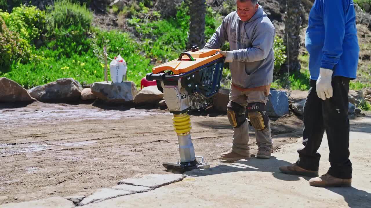 Tomahawk Power 3 HP Honda Vibratory Rammer Tamper with Honda GX100