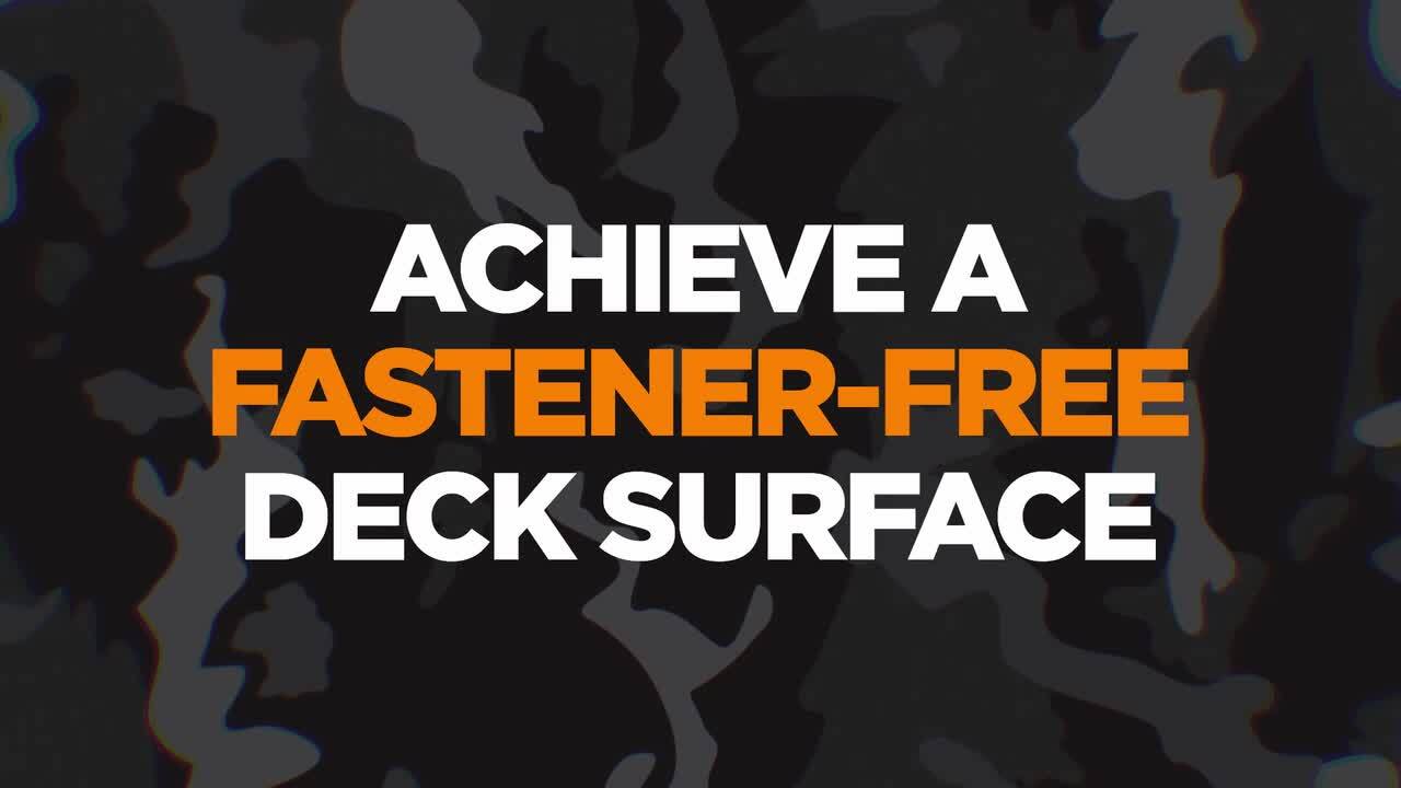 CAMO DeckPac 875 1-⅞ in. Exterior Coated Trimhead Hidden Edge Deck Screws with Marksman Pro-X1 and Driver Bits