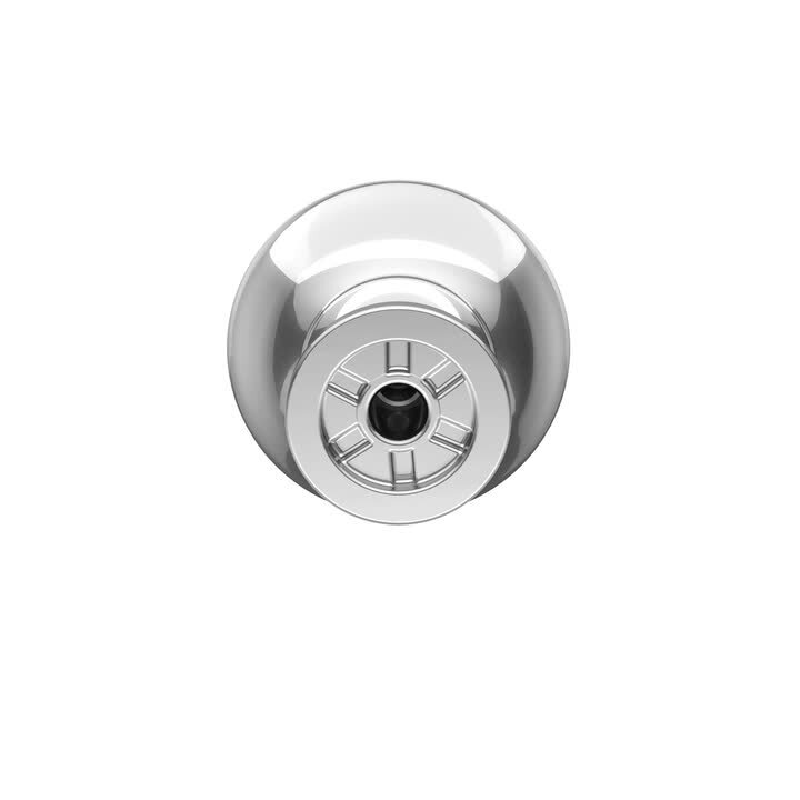 Logan 1-1/4 in. (32mm) Chrome Round Cabinet Knob Logan 1-1/4 in. (32mm) Chrome Round Cabinet Knob