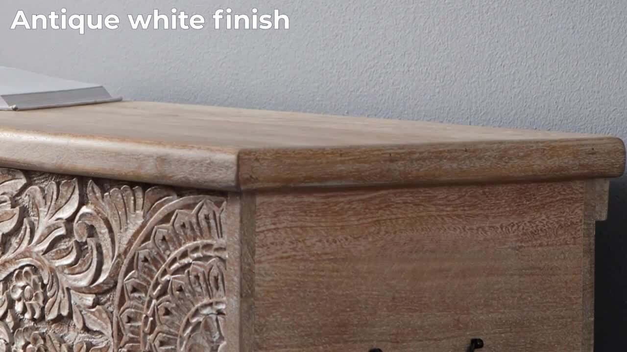 Signature DESIGN BY ASHLEY Fossil Ridge Beige Wood Dining Bench