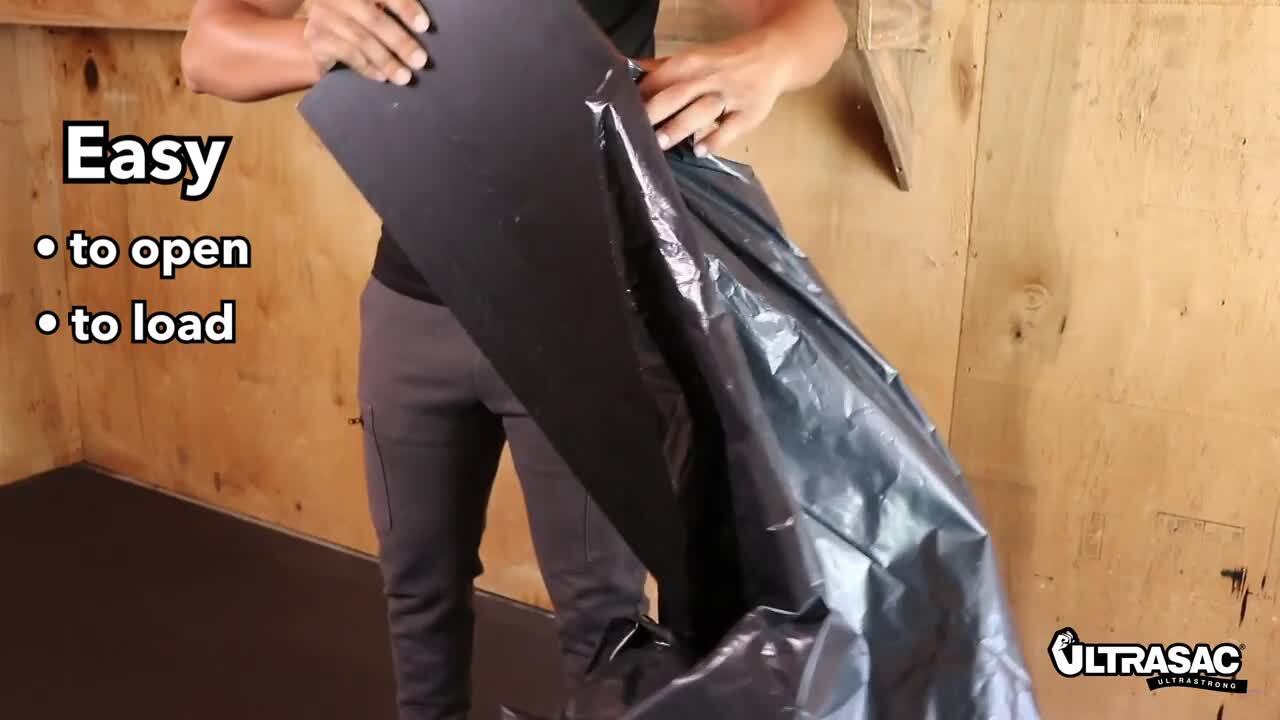 39' x 33' Heavy Duty Bags Details about UltraSac 33 Gallon Trash Bags 39' x 33' Heavy Duty Bags Details about UltraSac 33 Gallon Trash Bags