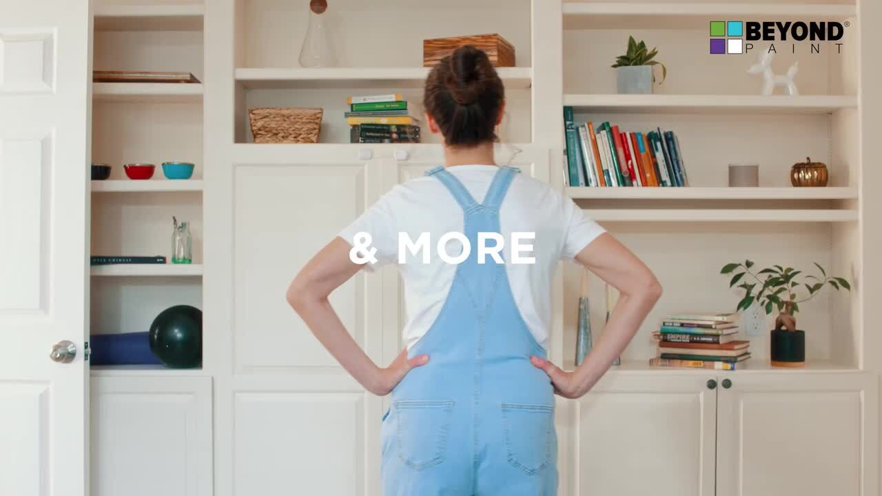 BEYOND PAINT - 1 qt. Licorice Cabinets, Countertops, Furniture and More Multi-Surface All-in-One Interior/Exterior Refinishing Paint
