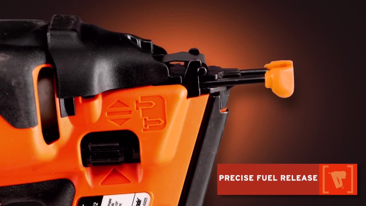 Paslode - Lithium-Ion Battery 16-Gauge Angled Cordless Finished Air Tool Nailer