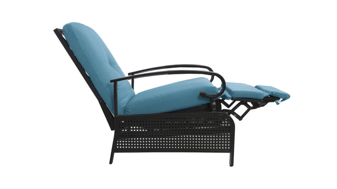 Lounger Recliner Cushion Garden Chaise Mattress Pad Elderly Patio Chairs  Cushion Longue Furniture Home Decor (No Chair)