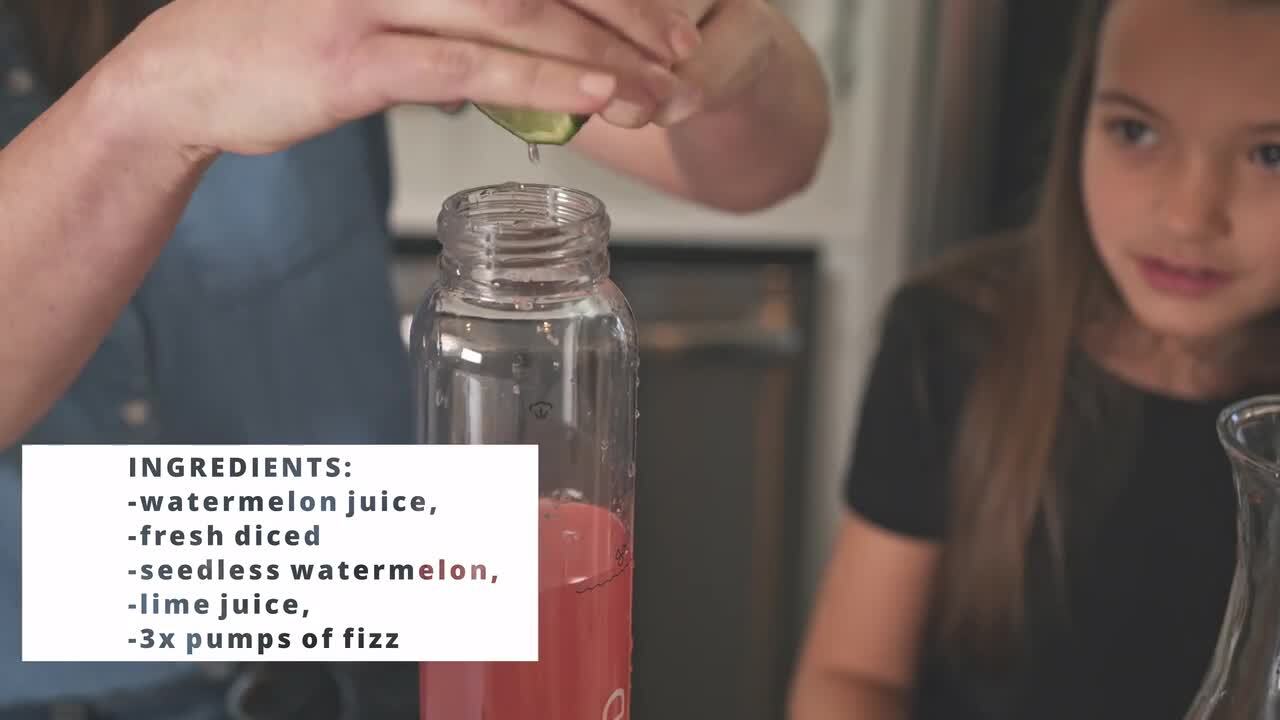 DRINKPOD Polished Chrome 1-Touch Fizz Pod Sparking Soda