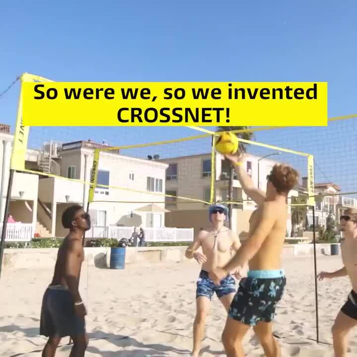 CROSSNET, Four Square Volleyball Net