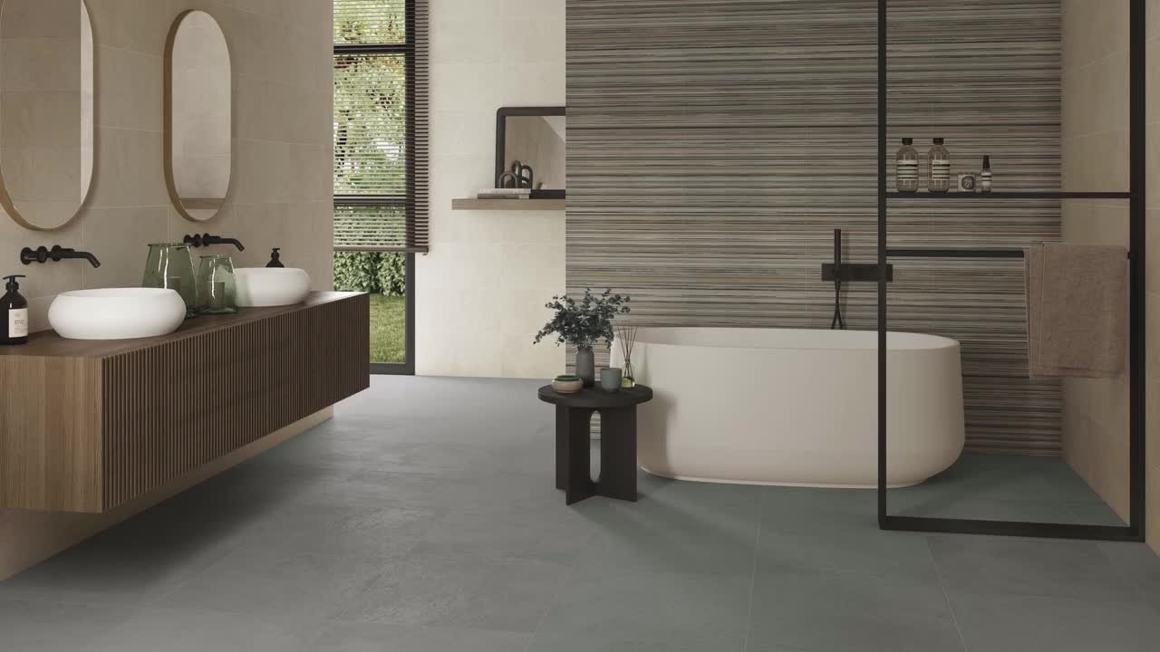 Giorbello Spanish Armonia Green 24 in. x 24 in. Micro Terrazzo