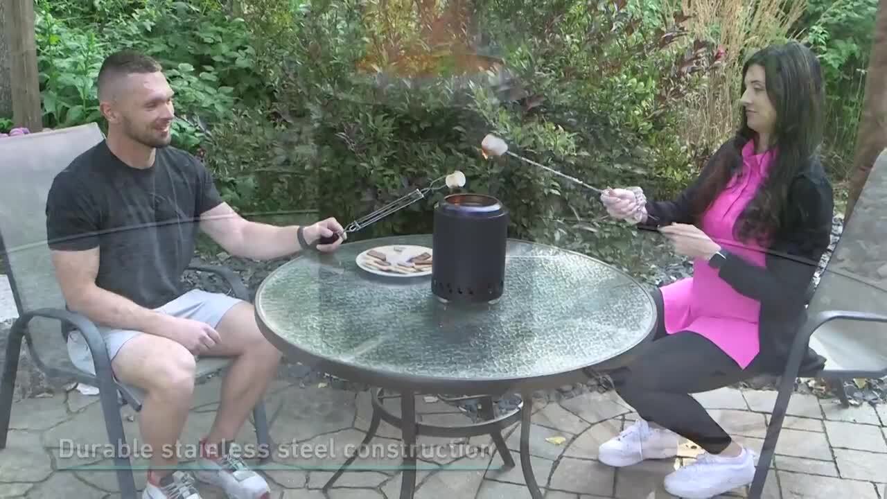 Somabito 焚き火dishpan Poseidon A_special Amazon.com : PANDAHOME Smokeless Tabletop Fire Pit with