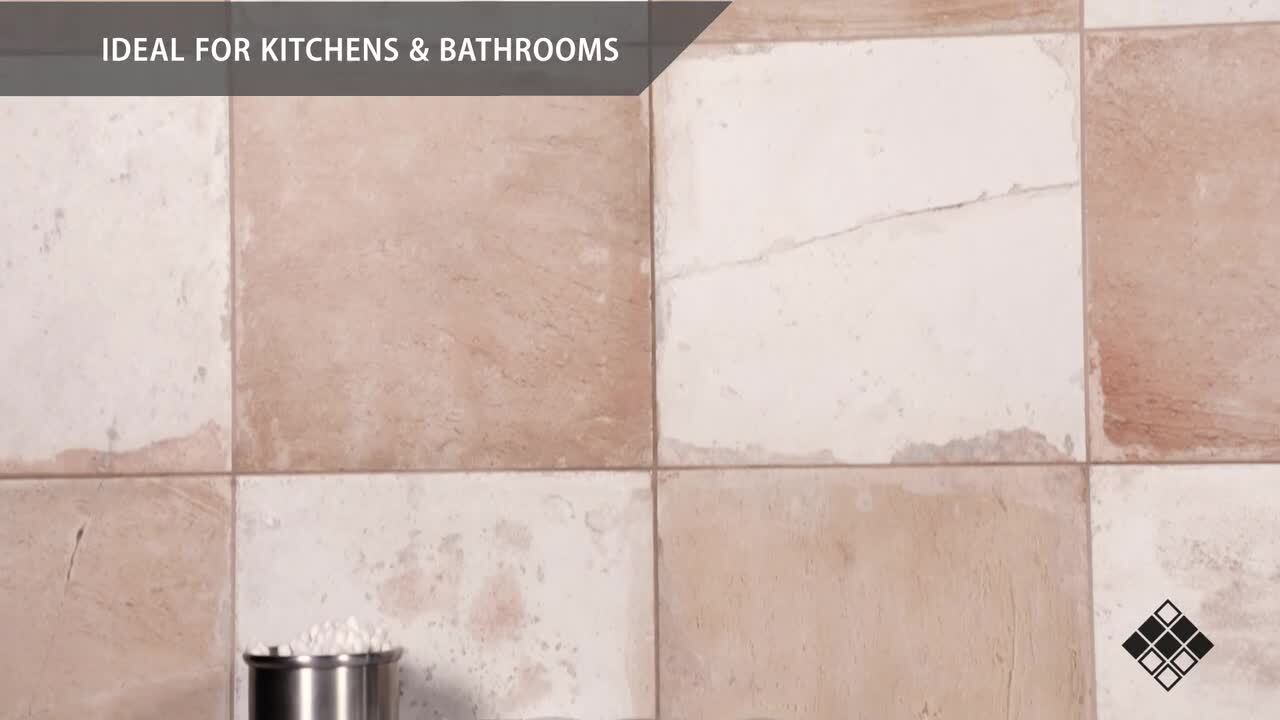Merola Tile Checker 17-5/8 in. x 17-5/8 in. Ceramic Floor and Wall Tile (11.02 sq. ft. / case)