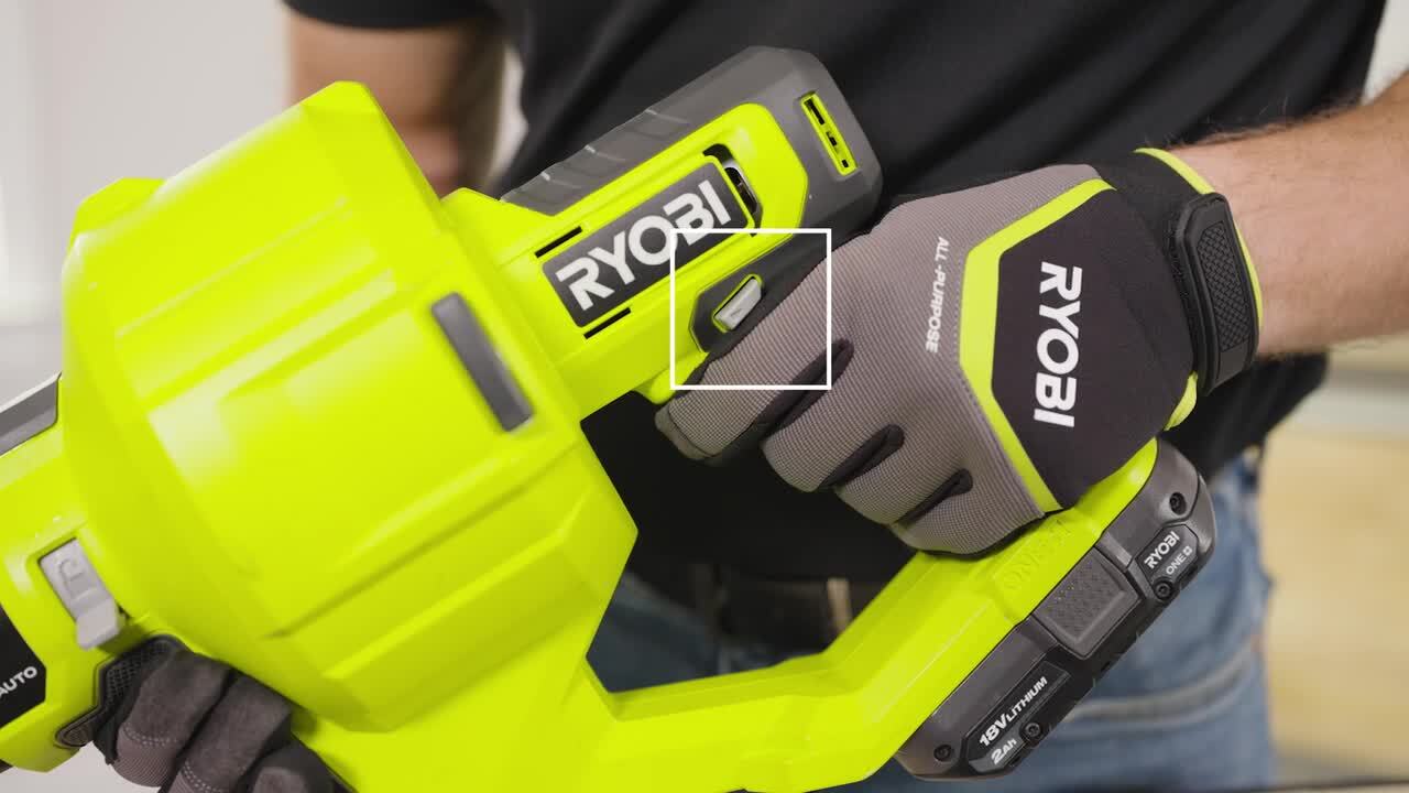 RYOBI ONE+ 18V Cordless Drain Auger with 25 ft Cable, LED Light