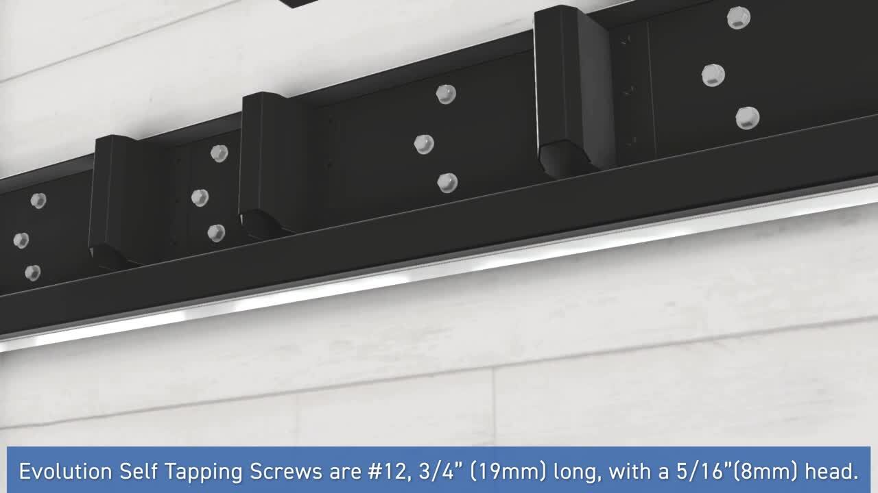 FORTRESS Evolution Steel Black Deck Framing 45-Degree Bracket