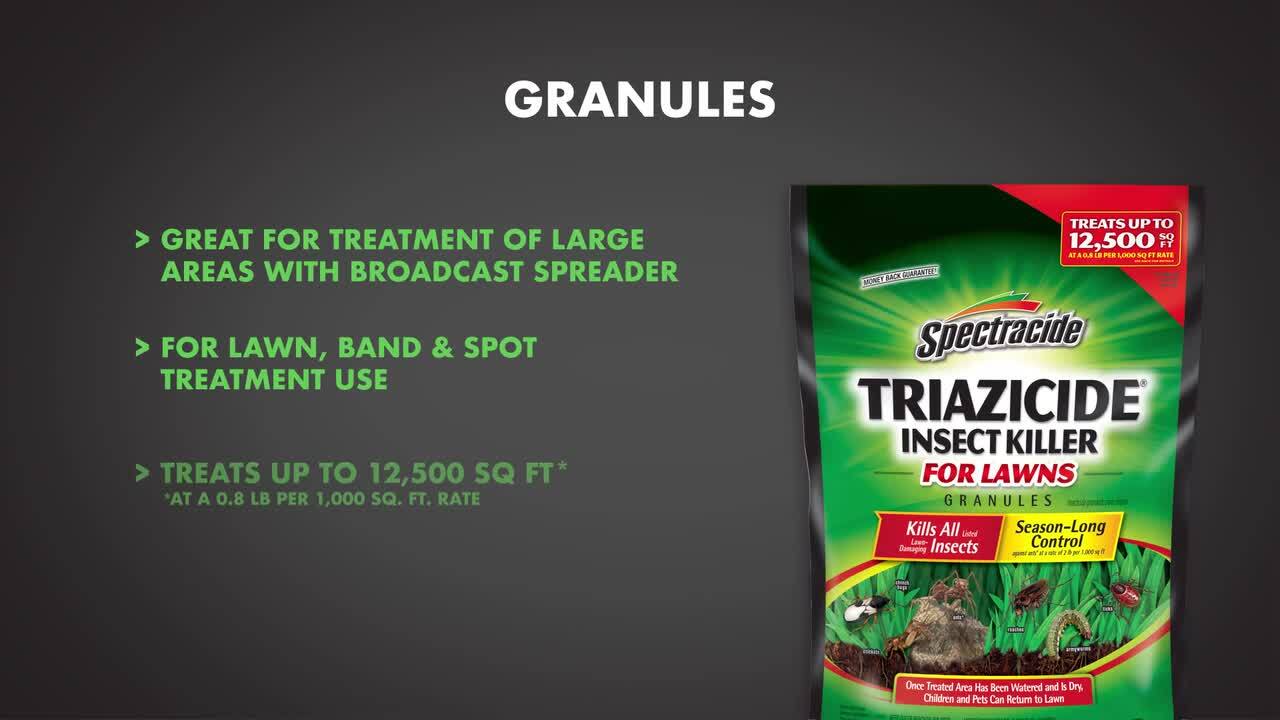 Spectracide 20 lb. Triazicide Lawn Insect Killer Granules HG-83961