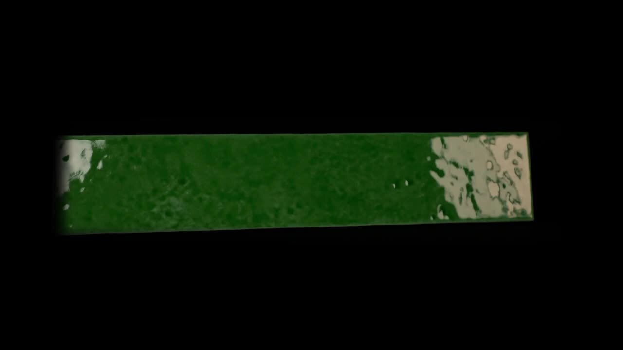 Merola Tile Menorca Tourmaline 3 in. x 13 in. Ceramic Wall Tile