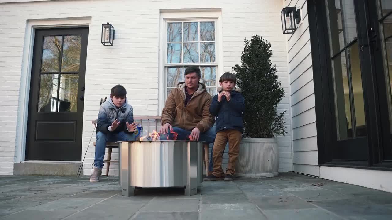 Breeo X Series 19" Smokeless Fire Pit - Thumbnail 5