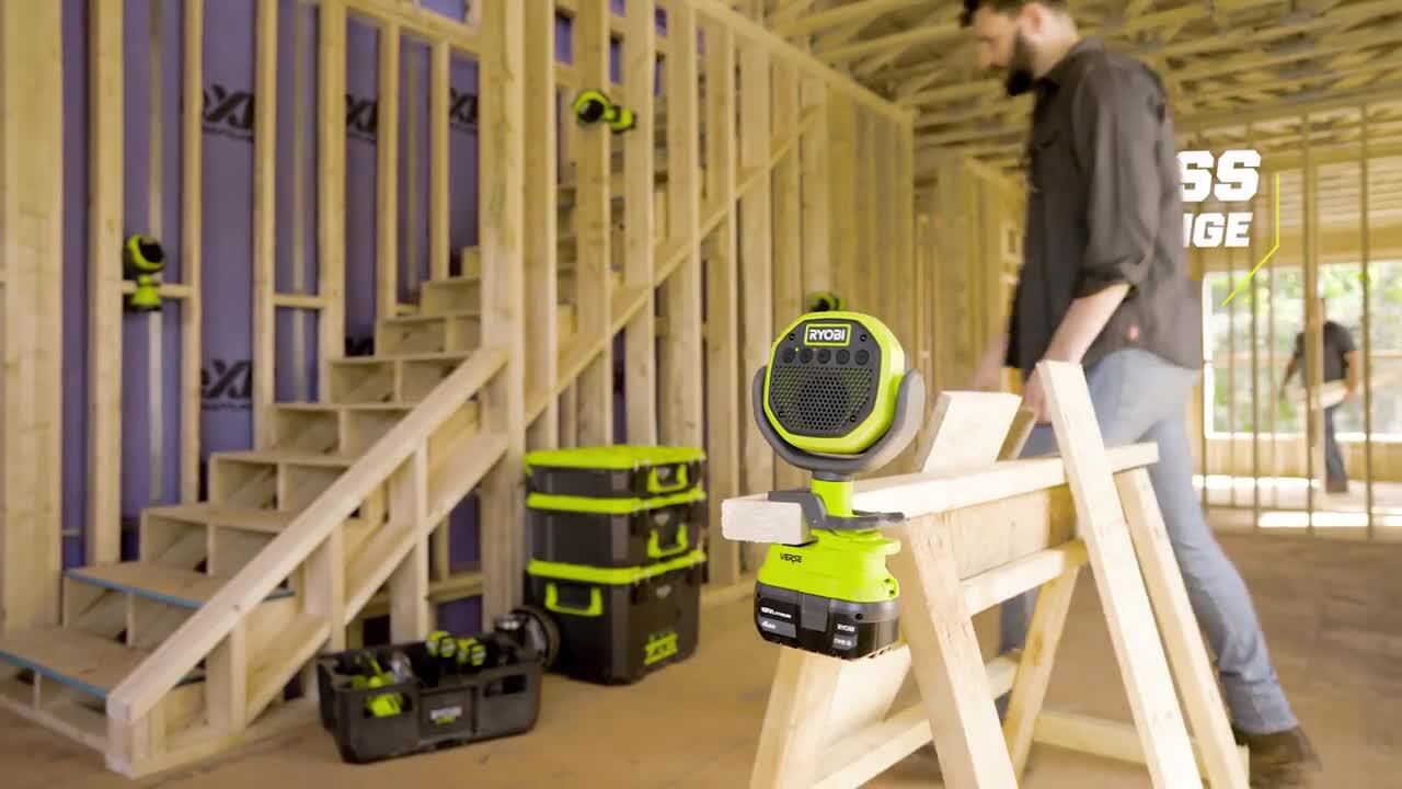 Ryobi cordless online radio