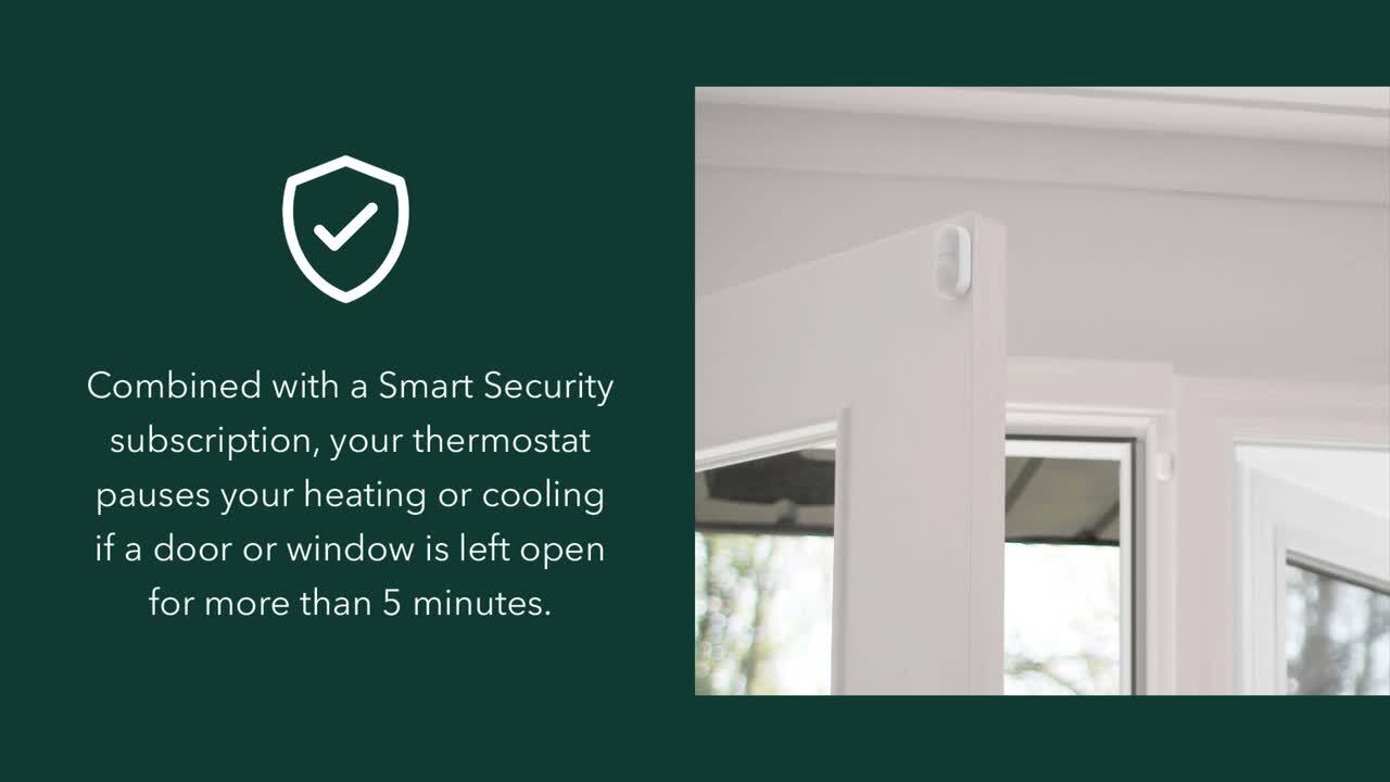 Smart Thermostat Premium with Smart Sensor and Air Quality Monitor Wifi Works with Siri, Alexa, Google Assistant