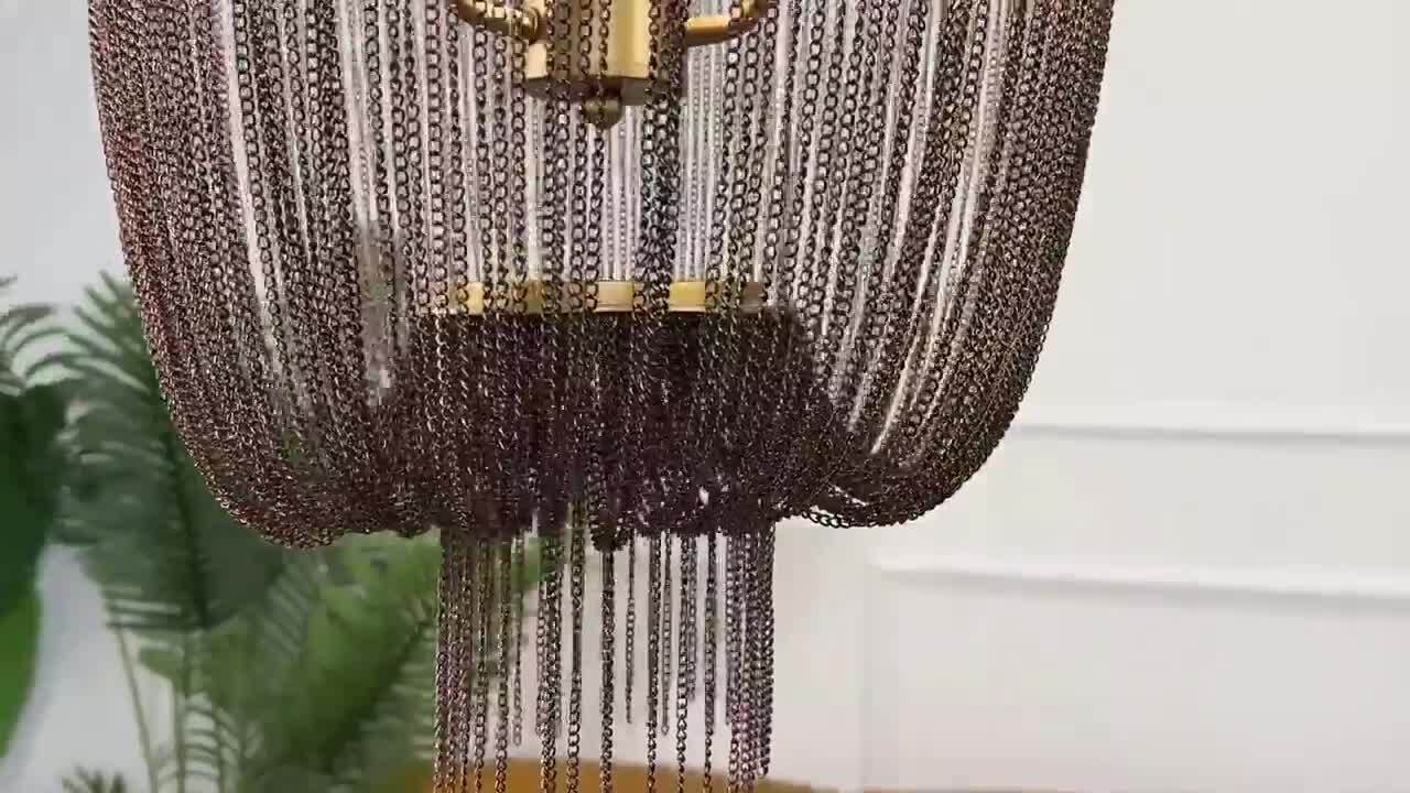 1 Piece Hanging Pendant Tassel Decorative Gold Tassels For