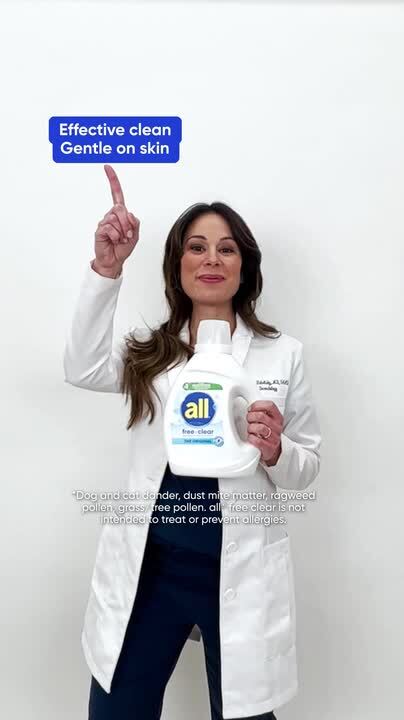 all Free Clear for Sensitive Skin Liquid Laundry Detergent - Thumbnail 2