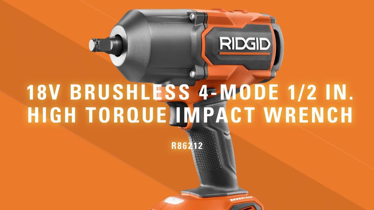 RIDGID 18V Brushless Cordless Reciprocating Saw Kit with (1) 4.0 Ah Battery and Charger