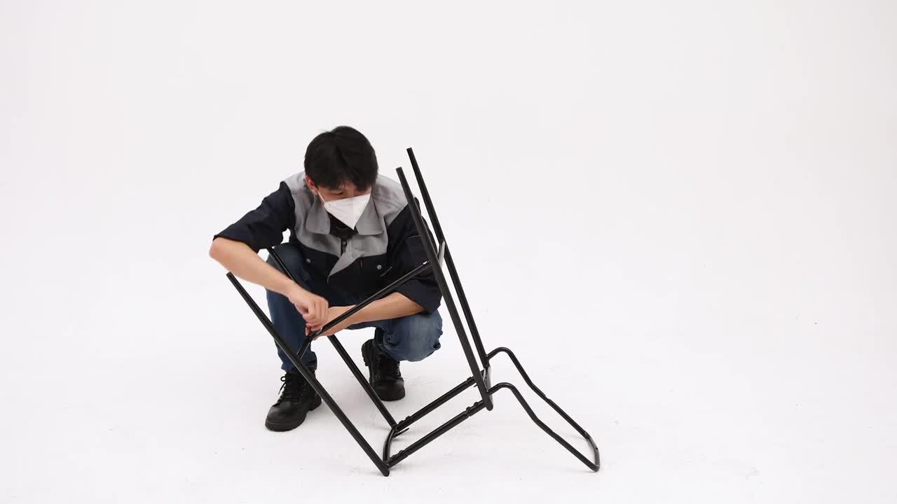 StyleWell 26 in. Blackburn Mid-Century Modern Cognac Faux Leather  