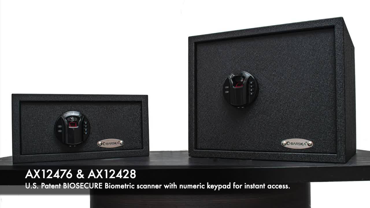 HQ400 Large Biometric Keypad Safe