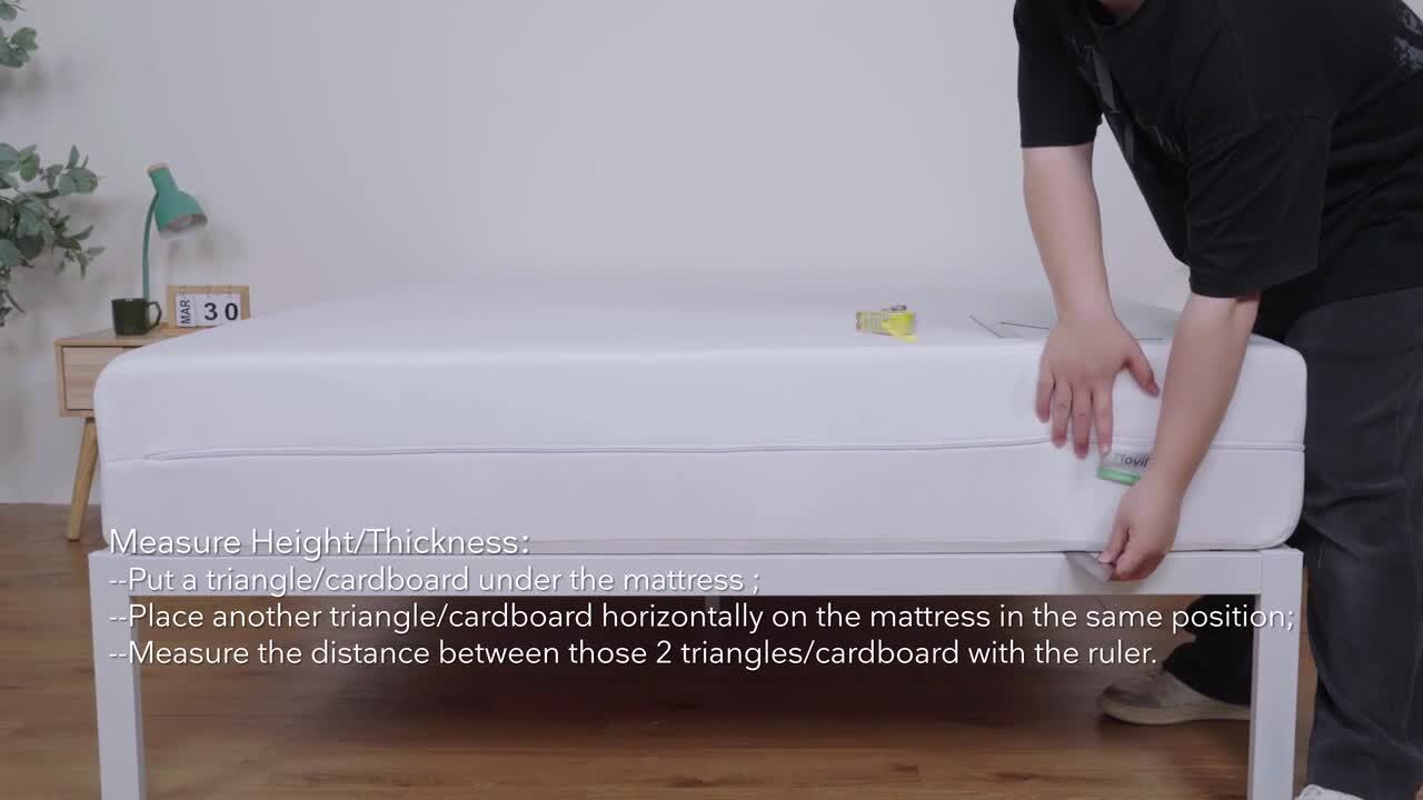 Novilla - 12 in. Medium to Firm Gel Memory Foam Tight Top Queen Mattress, OEKO-TEX Standard 100 Certification Mattresses