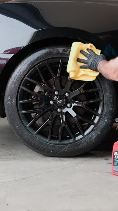 mothers back to black satin tire dressing Mothers Back to Black Satin Tire Dressing 16 oz