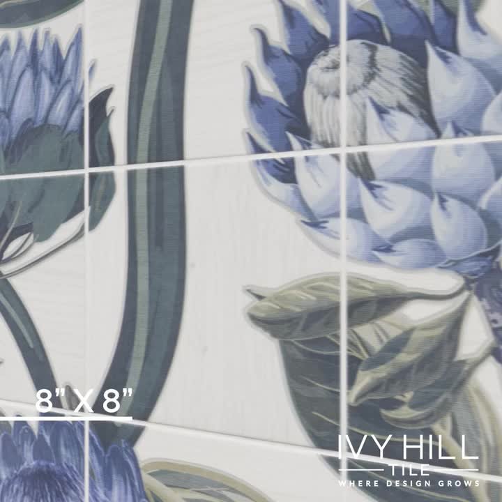 Ivy Hill Tile Angela Harris Native Spring 7.87 in. x 7.87 in