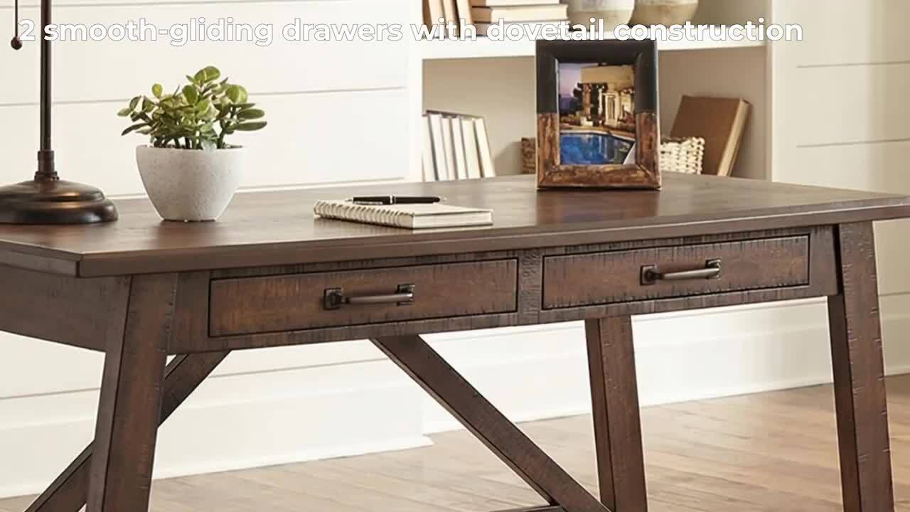 Signature DESIGN BY ASHLEY Baldridge 60 in. Rectangular Brown 2