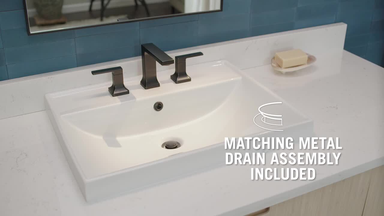 Delta Velum 8 in. Widespread Double Handle Bathroom Faucet with