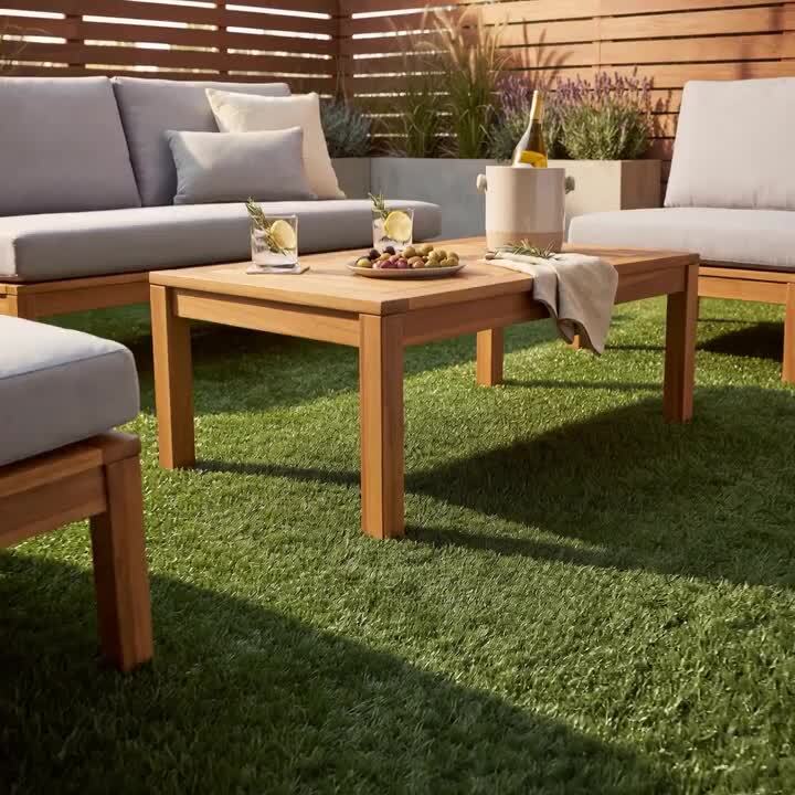 TrafficMaster Pre Cut Turf 5 ft. x 7 ft. Green Artificial Grass