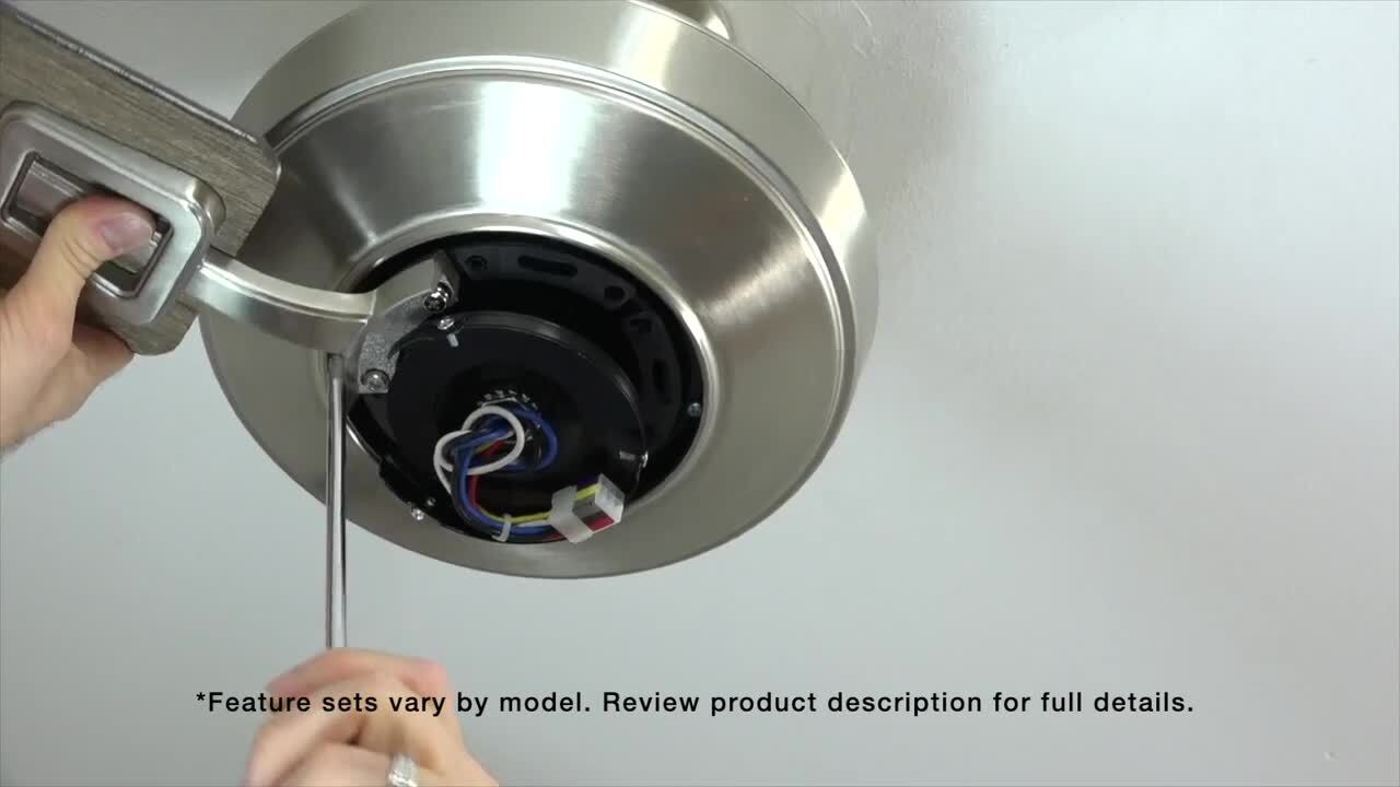 Matte White Ceiling Fan Low Profile LED Light Kit