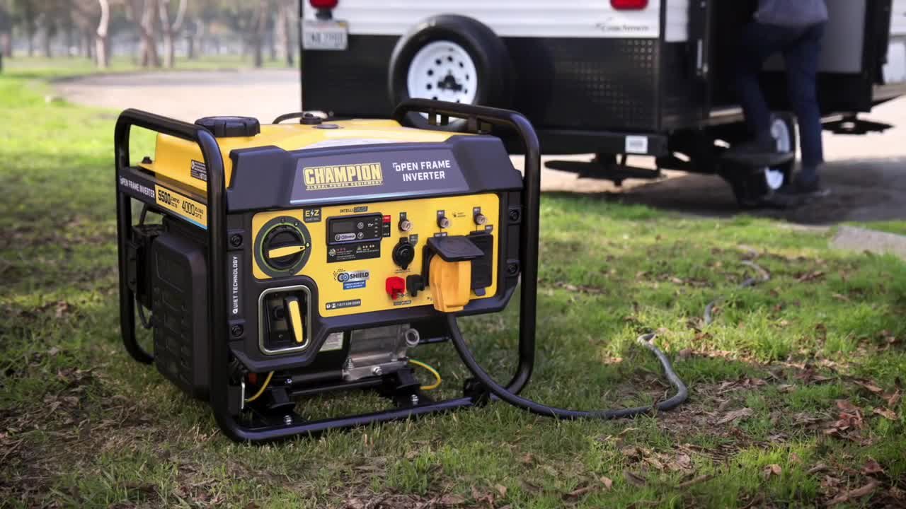 Champion Power Equipment 5500-Watt Recoil Start Gasoline Open